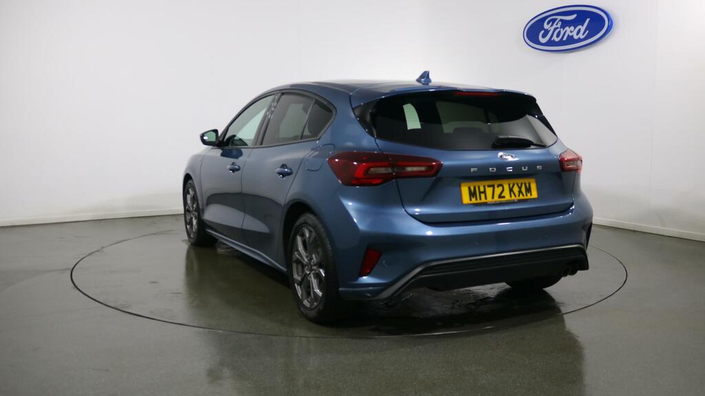 Ford Focus 1.0 Ecoboost St-line MH72KXM Blue #4