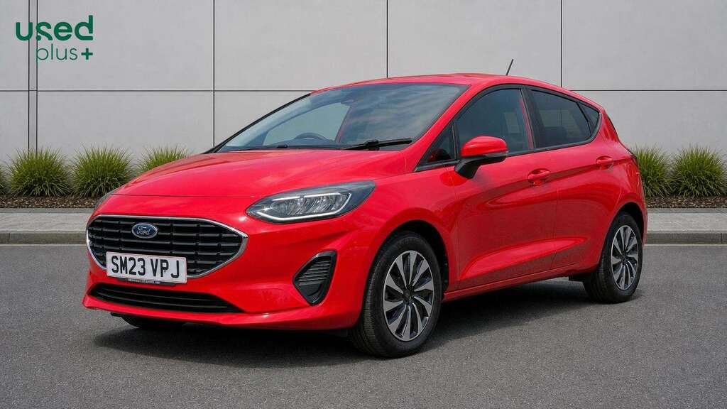 Ford Fiesta 1.0 Ecoboost Titanium SM23VPJ Red #3