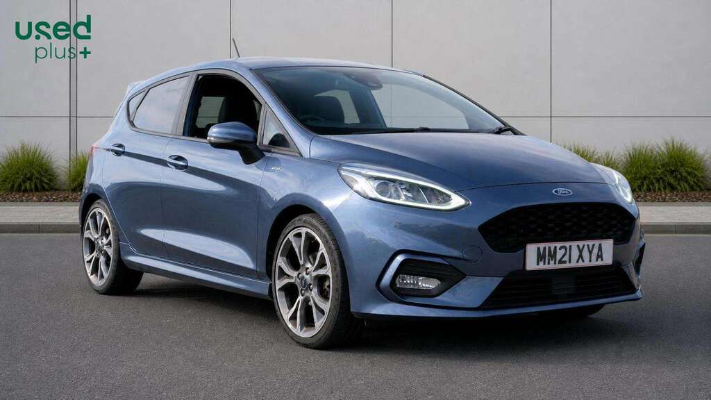 Ford Fiesta 1.0 Ecoboost Hybrid Mhev 125 St-line X Edition Blue