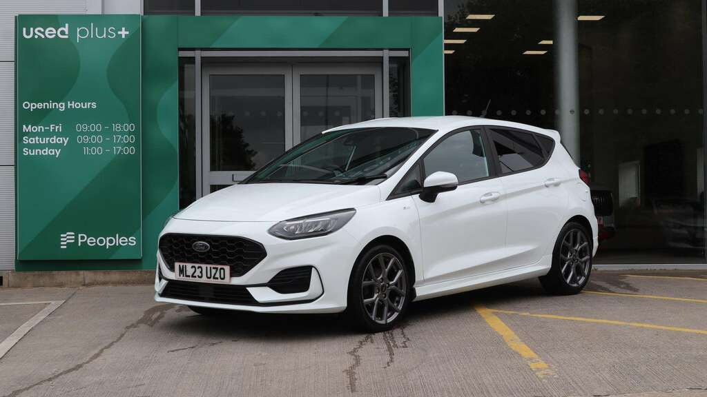 Ford Fiesta 1.0 Ecoboost St-line White