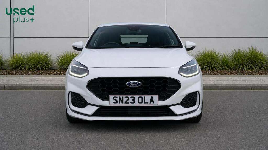 Ford Fiesta 1.0 Ecoboost Hybrid Mhev 125 St-line SM23OLA White #2