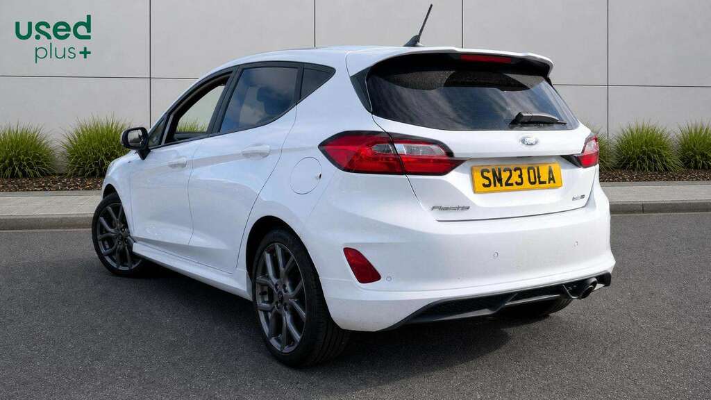 Ford Fiesta 1.0 Ecoboost Hybrid Mhev 125 St-line SM23OLA White #6