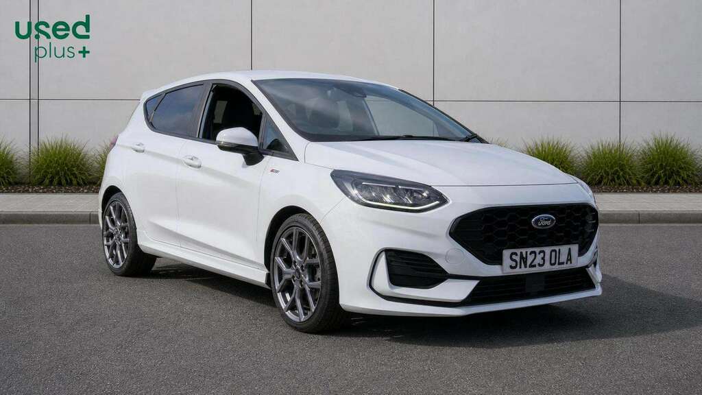 Ford Fiesta 1.0 Ecoboost Hybrid Mhev 125 St-line White