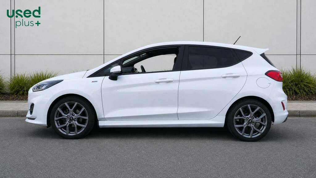 Ford Fiesta 1.0 Ecoboost Hybrid Mhev 125 St-line SM23OLA White #4