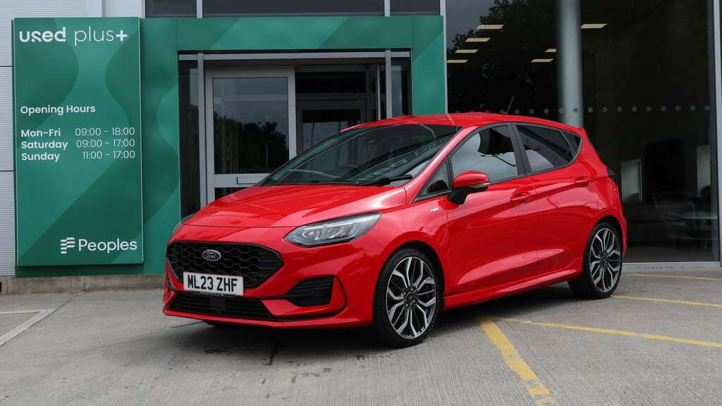 Ford Fiesta 1.0 Ecoboost St-line X Red