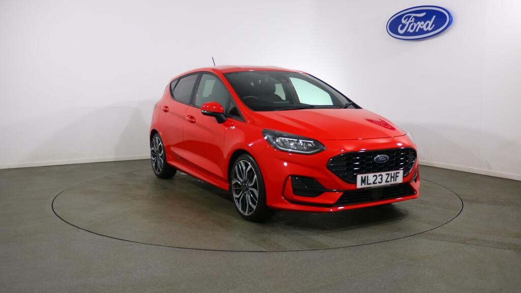 Ford Fiesta 1.0 Ecoboost St-line X ML23ZHF Red #5