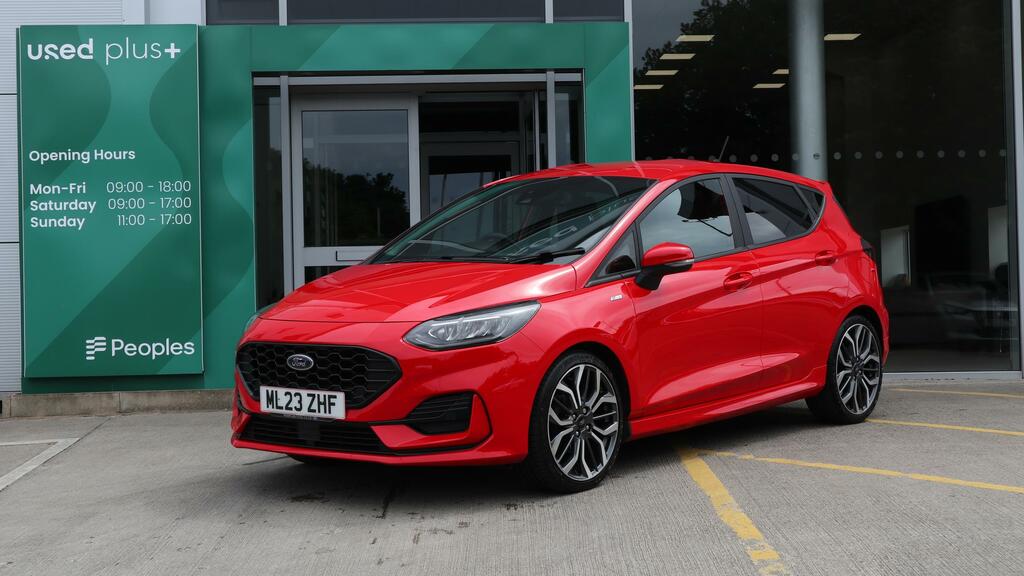Ford Fiesta 1.0 Ecoboost St-line X ML23ZHF Red #2