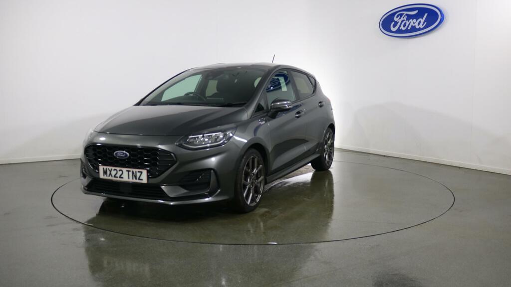 Ford Fiesta 1.0 Ecoboost St-line MX22TNZ Grey #6