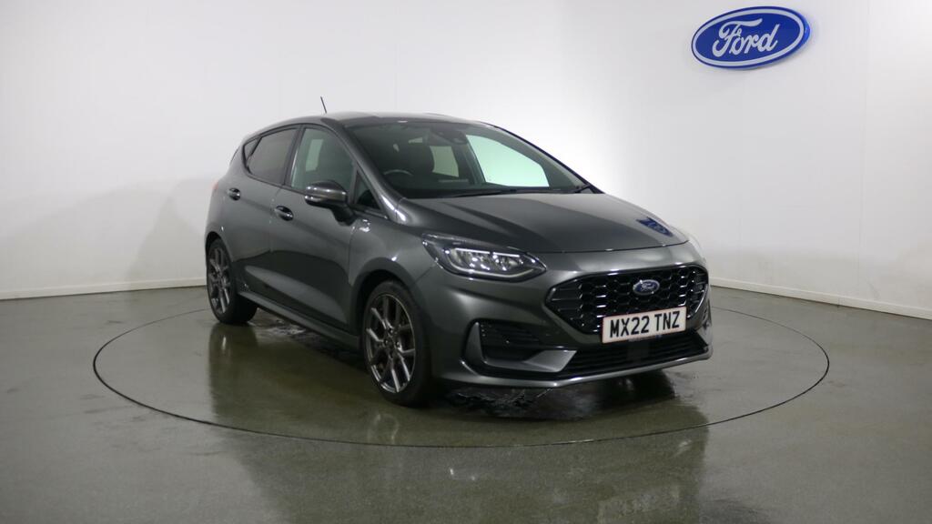 Ford Fiesta 1.0 Ecoboost St-line MX22TNZ Grey #5