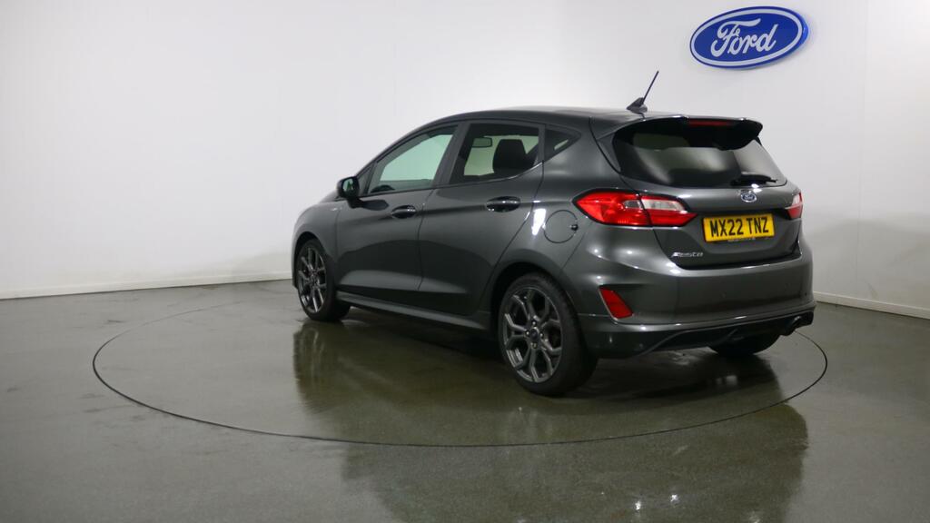 Ford Fiesta 1.0 Ecoboost St-line MX22TNZ Grey #4