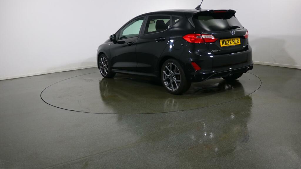 Ford Fiesta 1.0 Ecoboost Hybrid Mhev 125 St-line MW22HLR Black #4