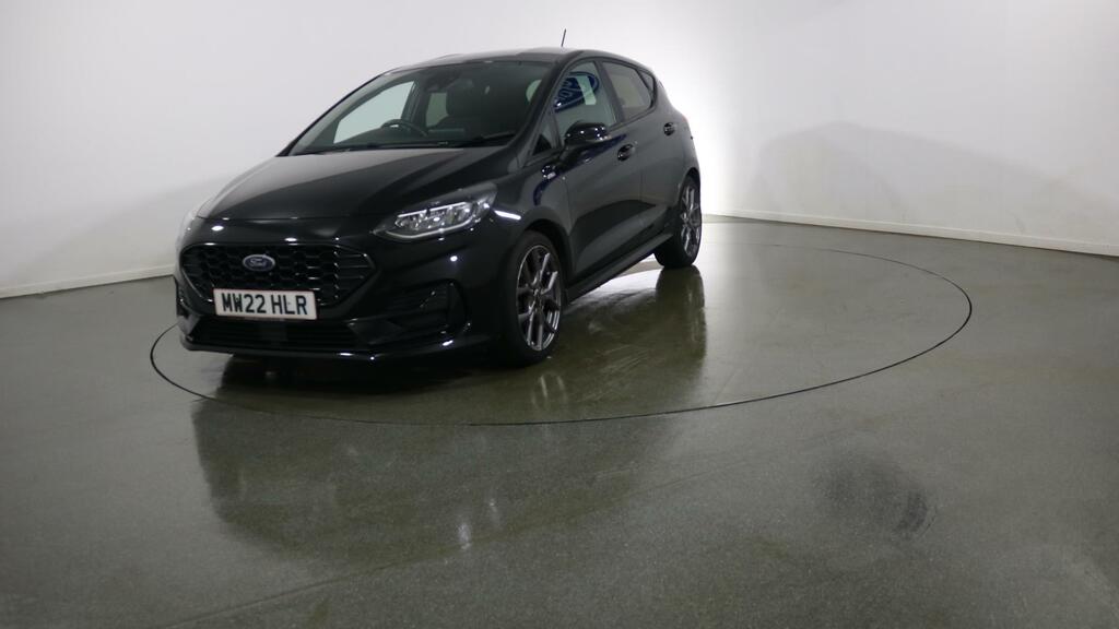 Ford Fiesta 1.0 Ecoboost Hybrid Mhev 125 St-line MW22HLR Black #6