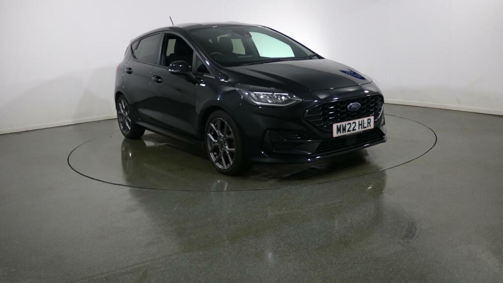 Ford Fiesta 1.0 Ecoboost Hybrid Mhev 125 St-line MW22HLR Black #5