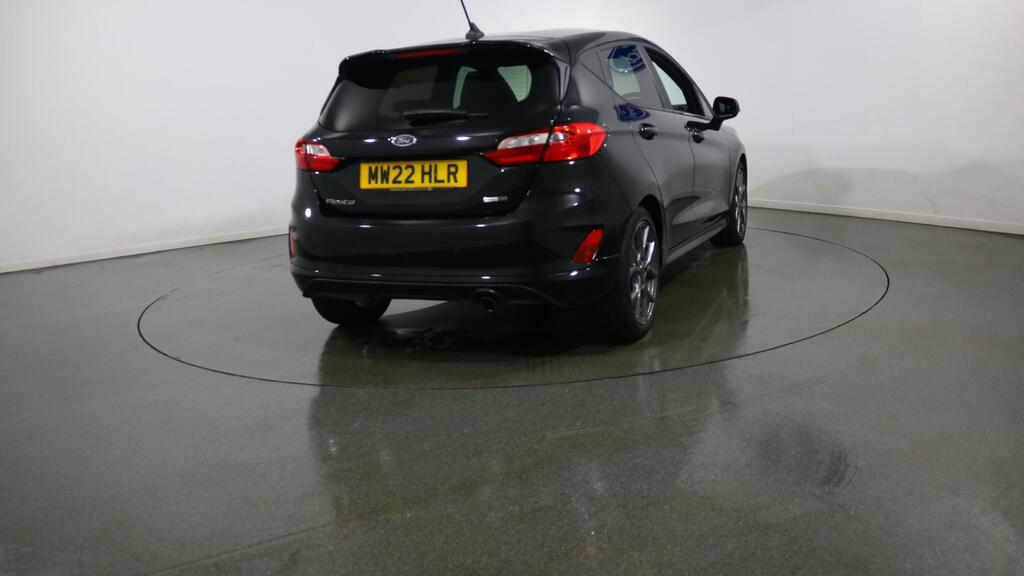 Ford Fiesta 1.0 Ecoboost Hybrid Mhev 125 St-line MW22HLR Black #3