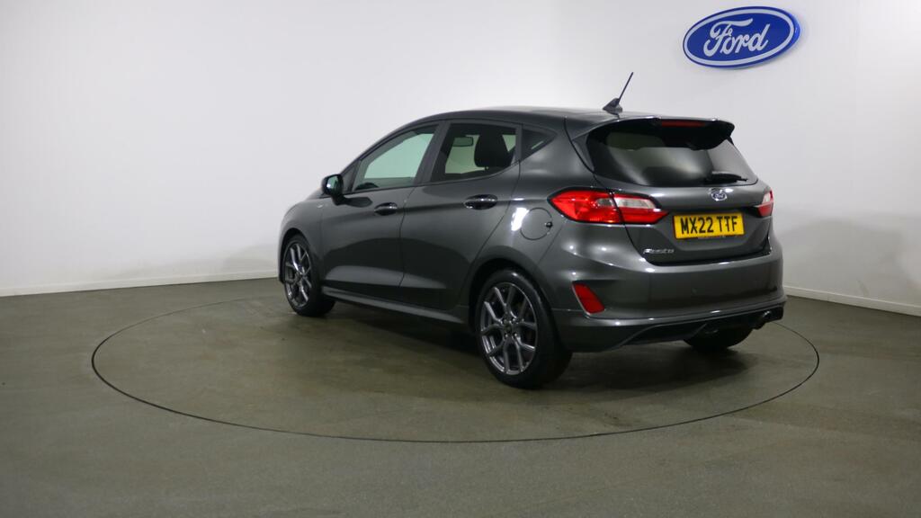 Ford Fiesta 1.0 Ecoboost St-line MX22TTF Grey #4