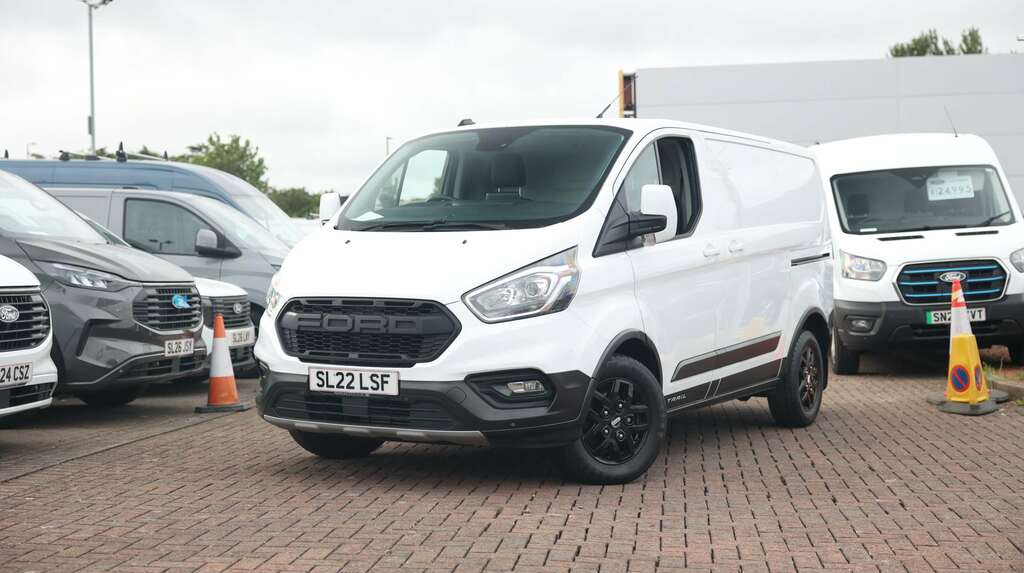 Ford Transit Custom 2.0 Ecoblue 170Ps Low Roof Trail Van SL22LSF White