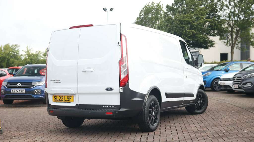 Ford Transit Custom 2.0 Ecoblue 170Ps Low Roof Trail Van SL22LSF White #3