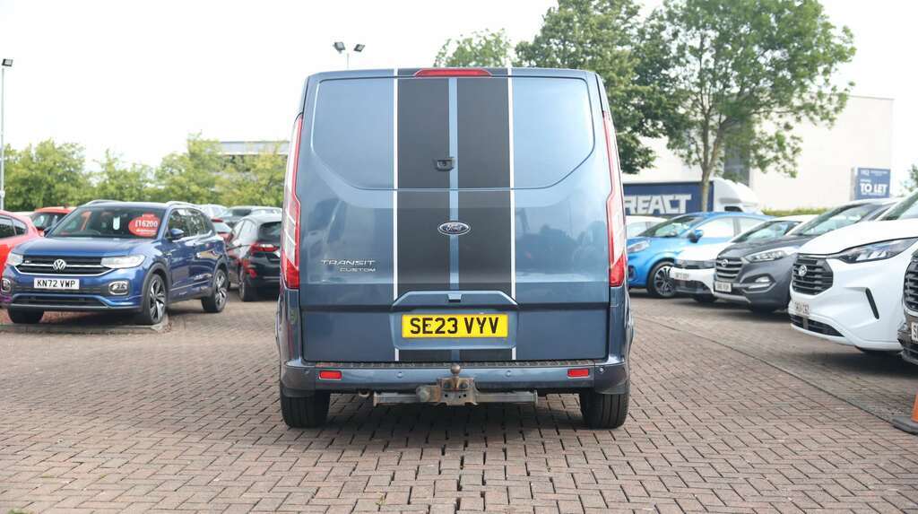 Ford Transit Custom 2.0 Ecoblue 170Ps Low Roof Sport Van SE23VYV Blue #6