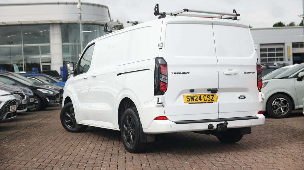 Ford Transit Custom 2.0 Ecoblue 170Ps H1 Van Limited White #4