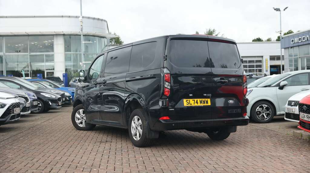 Ford Transit Custom 2.5 Phev 232Ps H1 Van Limited SL74MWW Black #4