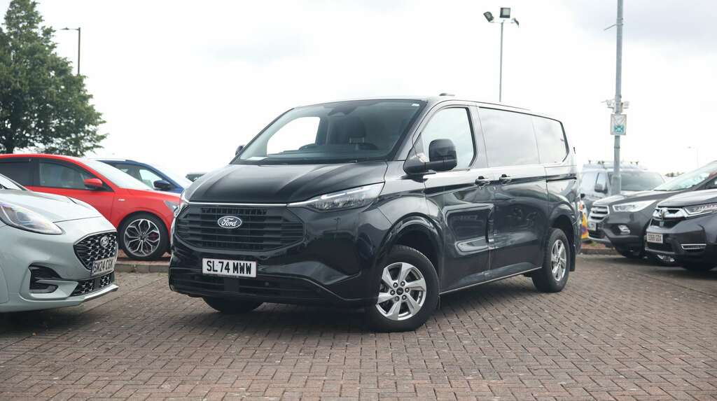 Ford Transit Custom 2.5 Phev 232Ps H1 Van Limited SL74MWW Black