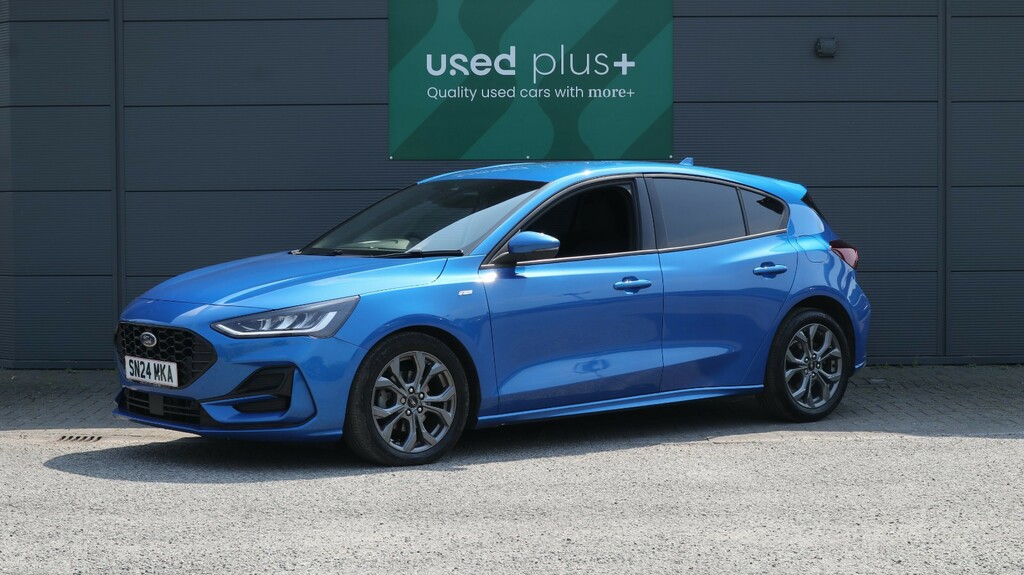 Ford Focus 1.0 Ecoboost Hybrid Mhev St-line SN24MKA Blue #3