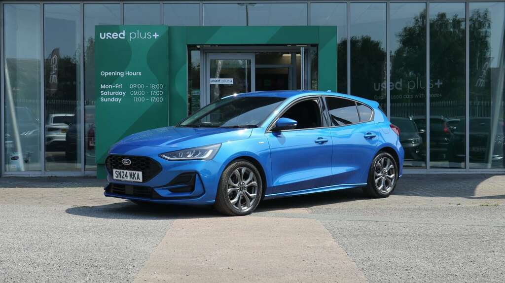 Ford Focus 1.0 Ecoboost Hybrid Mhev St-line SN24MKA Blue #2