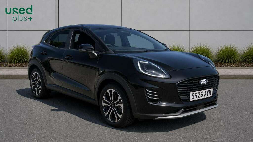 Ford Puma 1.0 Ecoboost Hybrid Mhev Titanium Dct Black