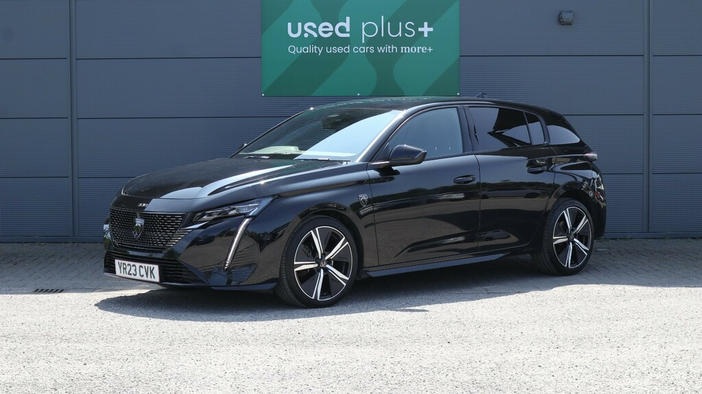 Peugeot 308 1.5 Bluehdi Gt Eat8 YR23CVK Black #2