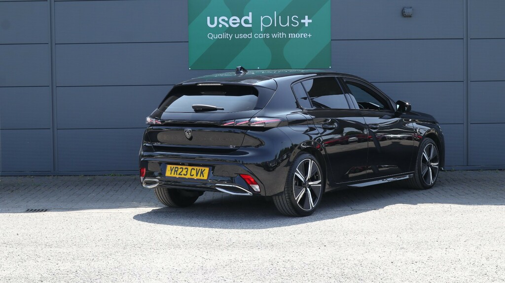 Peugeot 308 1.5 Bluehdi Gt Eat8 YR23CVK Black #6
