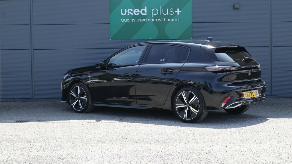 Peugeot 308 1.5 Bluehdi Gt Eat8 YR23CVK Black #4
