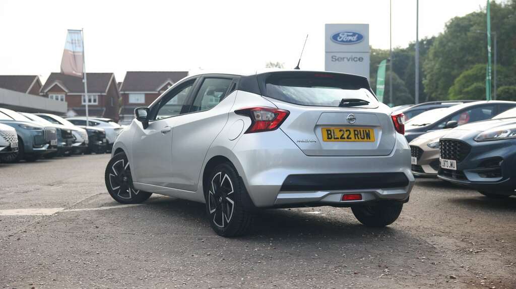 Nissan Micra 1.0 Ig-t 92 Acenta Cvt Silver #4