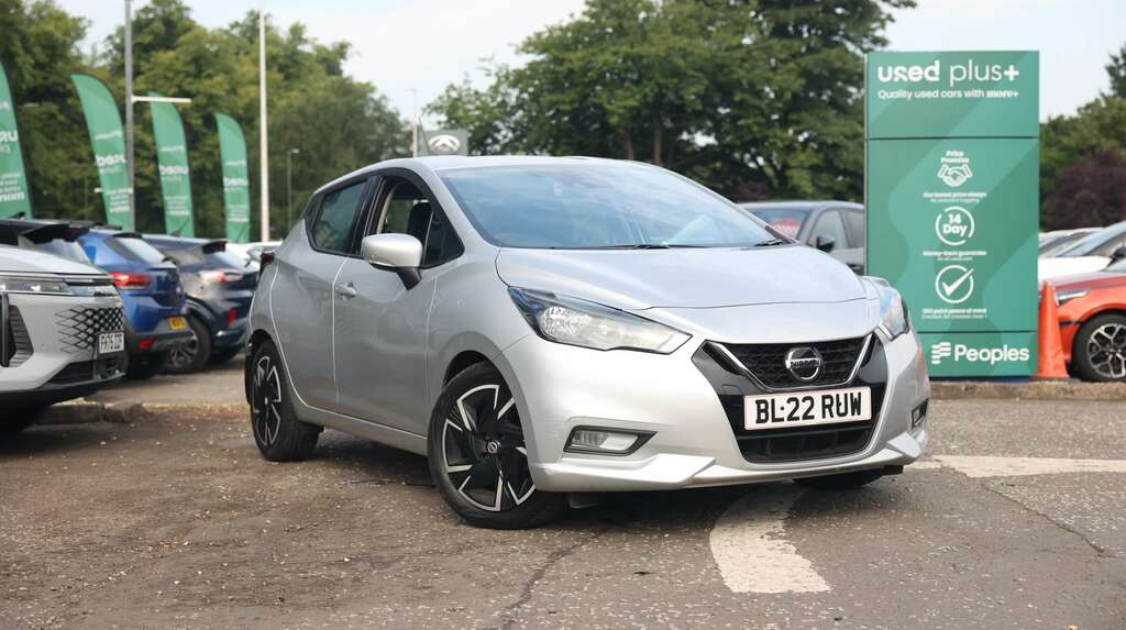 Nissan Micra 1.0 Ig-t 92 Acenta Cvt Silver #2