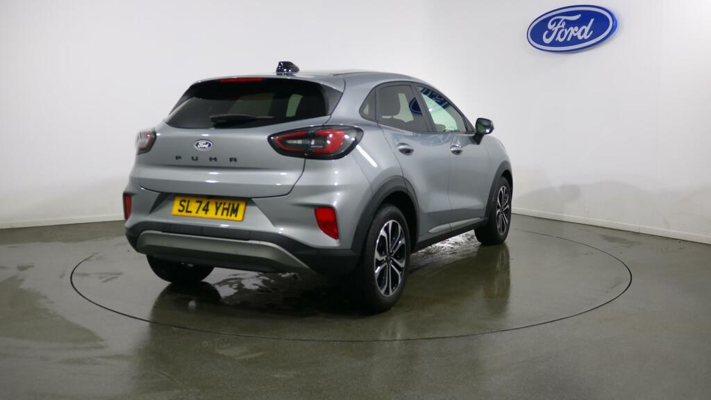 Ford Puma 1.0 Ecoboost Hybrid Mhev Titanium SL74YHM Silver #3