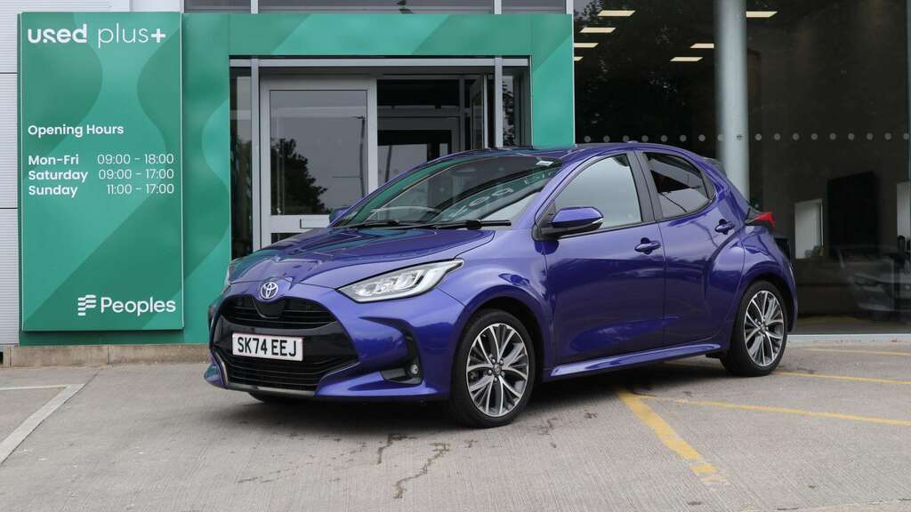 Toyota Yaris 1.5 Hybrid Excel Cvt SK74EEJ Blue