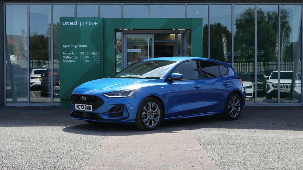 Ford Focus 1.0 Ecoboost Hybrid Mhev St-line MC73DWD Blue #2