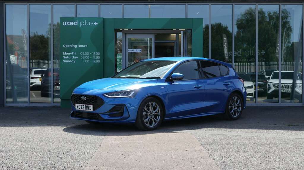 Ford Focus 1.0 Ecoboost Hybrid Mhev St-line MC73DWD Blue