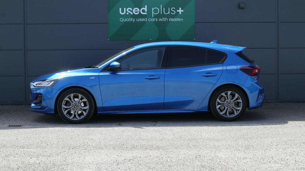 Ford Focus 1.0 Ecoboost Hybrid Mhev St-line MC73DWD Blue #4