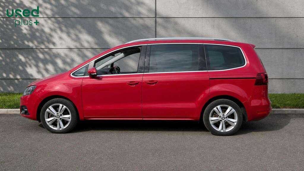 Seat Alhambra 2.0 Tdi Cr Xcellence 150 Dsg Red #4