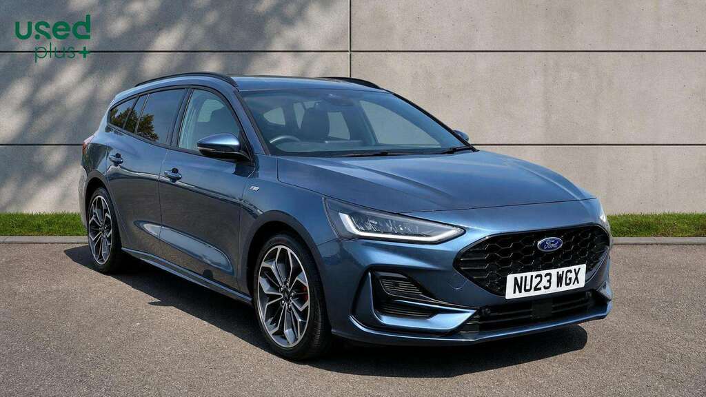 Ford Focus 1.0 Ecoboost Hybrid Mhev St-line X Blue
