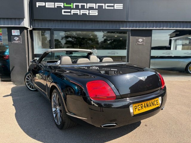 Bentley Continental Gt 6.0 W12 Gtc Convertible 4Wd Euro 4 W555JRW Black #2