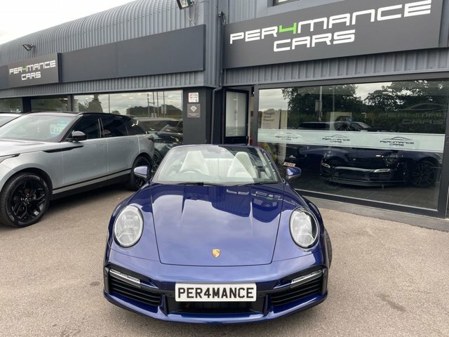 Porsche 911 3.7T 992 Turbo Convertible Pdk 4Wd Euro Blue #6