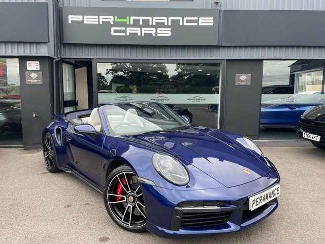 Porsche 911 3.7T 992 Turbo Convertible Pdk 4Wd Euro Blue #5