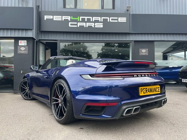 Porsche 911 3.7T 992 Turbo Convertible Pdk 4Wd Euro Blue #2