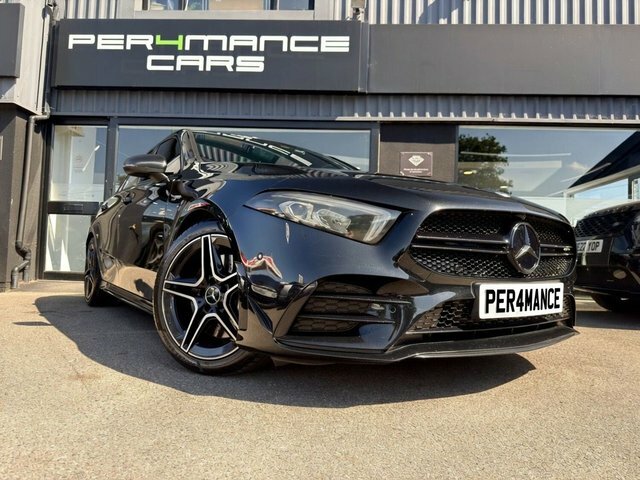 Mercedes-Benz A Class 2.0 A35 Amg Executive Hatchback Spds BJ70VUP Black #5