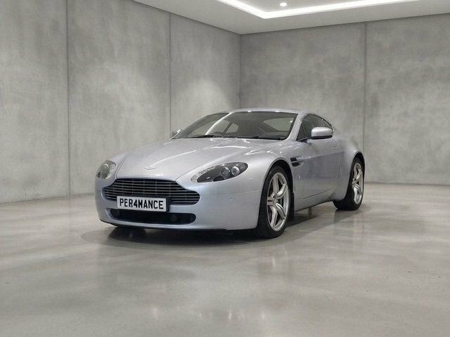 Aston Martin Vantage 4.7 V8 Coupe Sportshift Euro 4 420 Bhp Silver