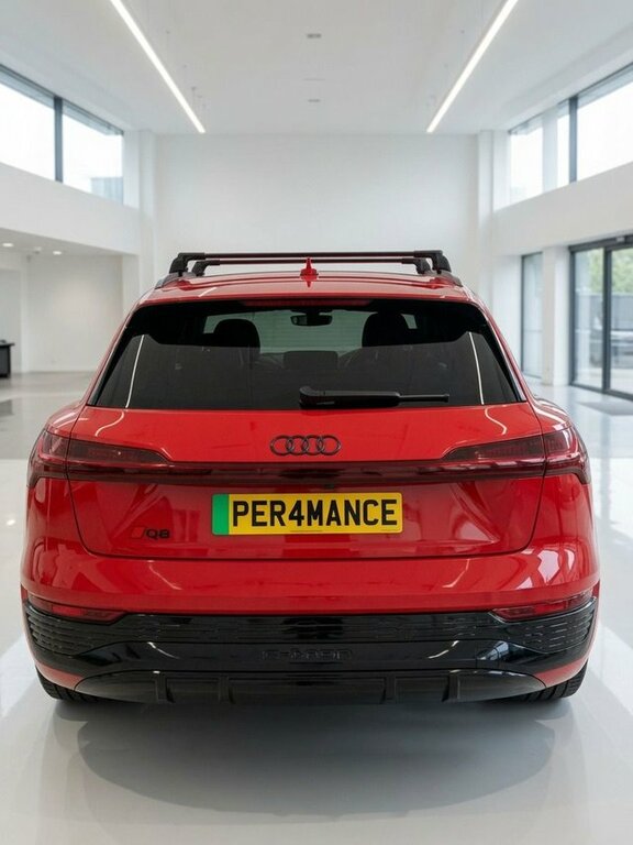 Audi Q8 e tron 50 Black Edition Suv Quattro 95K Red #2