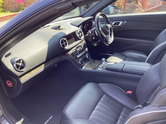 Mercedes-Benz SL Class 500 Blue #13