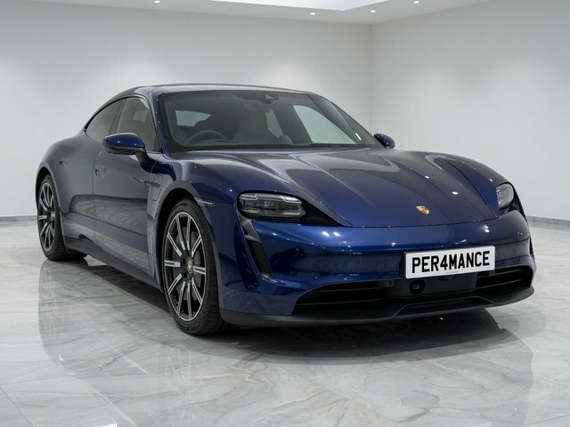 Porsche Taycan Performance Plus 93.4Kwh Saloon Blue