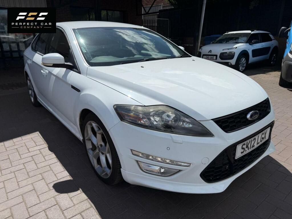Ford Mondeo 2.2 Tdci Titanium X Sport Euro 5 2012 White #2